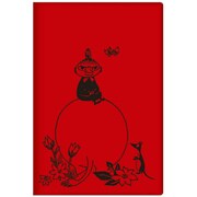 キャラクターグッズ S2951282 2021 手帳 月間 A5 スリム 自分管理 2020年10月~2021年12月 MOOMIN(ムーミン) レッド