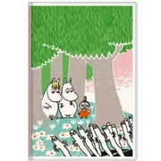 キャラクターグッズ S2951509 2021 手帳 月間 L 2020年10月~2021年12月 MOOMIN(ムーミン) 森