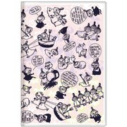 キャラクターグッズ S2951576 2021 手帳 月間 L 自分管理 2020年10月~2021年12月 MOOMIN(ムーミン) チラシ ライトピンク