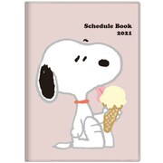 キャラクターグッズ S2951738 2021 手帳 月間 B6 フェイスアップ 2020年10月~2021年12月 PEANUTS スヌーピー