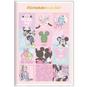 キャラクターグッズ S2951762 2021 手帳 月間 B6 2020年10月~2021年12月 ディズニー ピンク