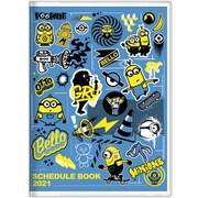 キャラクターグッズ S2952440 2021 手帳 月間 A6 2020年10月~2021年12月 ミニオンズ2 チラシ