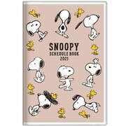 キャラクターグッズ S2952696 2021 手帳 月間 B7 2020年10月~2021年12月 PEANUTS スヌーピー チラシ
