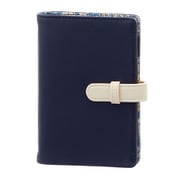 2021 キーワード システム手帳 ベルト式 ポケット 2020年12月~2022年3月 ネイビー 21WP84K