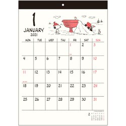 ヨドバシ Com S ウォールカレンダー シンプル Peanuts スヌーピー キャラクターグッズ 通販 全品無料配達
