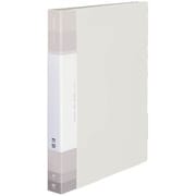 Glassele(グラッセル) クリヤーブック A4 60枚 オフホワイト ラ-GLB60W
