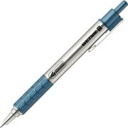 加圧式ボールペン WETNIE(ウェットニー) 0.7mm ノック式 濡れた紙にも書ける 上向き筆記可能 メタルボディ インク色:黒 本体色:ブルー P-BA100-BL