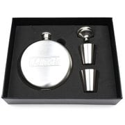 スキットル・フラスク 丸形 8oz マット 4点セット [アウトドア ウォータータンク]