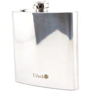 スキットル・フラスク 大容量角型 16oz 鏡面 [アウトド アスキットル]