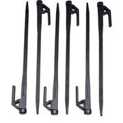 TRISTAKE トライステーク28 黒 6set [アウトドア テント小物]