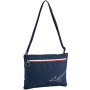 33JM041980 [サコッシュ ネイビー×ホワイト L27×H20cm UNISEX]