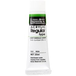 リキテックス アクリリック カラー レギュラー #6 20ml 026 ライトエメラルドグリーン 15101026