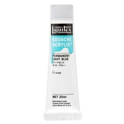 リキテックス ガッシュ・アクリリック プラス 20ml 035 パーマネントライトブルー 15821035