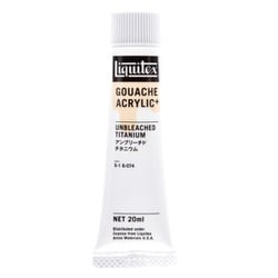 リキテックス ガッシュ・アクリリック プラス 20ml 074 アンブリーチドチタニウム 15821074