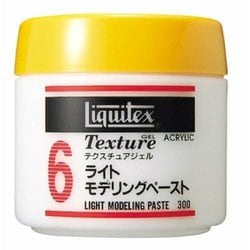 メディウム テクスチュアジェル No.6 ライトモデリングペースト 300mL 16286030