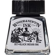 ドローイングインク 14mL ボトル 030 ブラックインディアン 19501030
