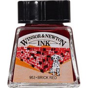 ドローイングインク 14mL ボトル 040 ブリックレッド 19501040