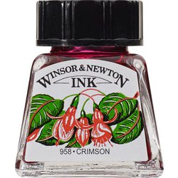 ドローイングインク 14mL ボトル 203 クリムソン 19501203