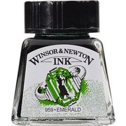 ドローイングインク 14mL ボトル 235 エメラルド 19501235