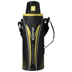 ワンタッチスポーツボトル スプレンダー 1L ブラックイエロー F-5022