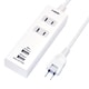 USBポート付き電源タップ 5m EUT-223450
