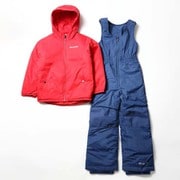 ダブルフレーク セット Double Flake Set SY1093 616 Mountain Red XSサイズ [アウトドア ジャケット キッズ]