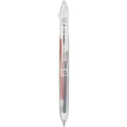 2色ボールペン フリクションボール2 0.38mm 超極細 インク色:黒/赤 クリアボディ LKFB-40UF-NC