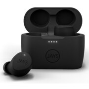 完全ワイヤレスイヤホン m-Five True Wireless Bluetooth対応 ブラック RJS-MFTW-BK