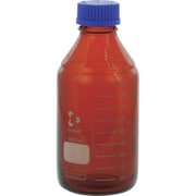 017290-1000A ねじ口びん セーフティコート 茶褐色 青キャップ付 1L