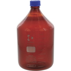 017290-5000 ねじ口びん セーフティコート 茶褐色 青キャップ付 5L