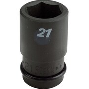 1/2WA-16 インパクト セミロング ソケット 差込角12.7mm 対辺16mm 5/