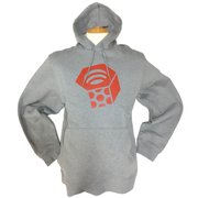 MHW ロゴ プルオーバー フーディ MHW Logo Pullover Hoody OM8689 074 Heather Manta Grey Lサイズ [アウトドア ジャケット メンズ]