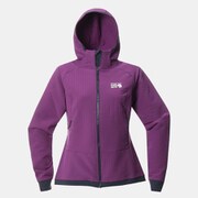 キールアセントフーディ Keele Ascent Hoody OL8878 502 Cosmos purple XSサイズ [アウトドア ジャケット レディース]