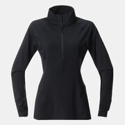 ギーロングスリーブ 1/4 ジップ Ghee Long Sleeve 1/4 Zip OL7729 010 Black Mサイズ [アウトドア カットソー レディース]