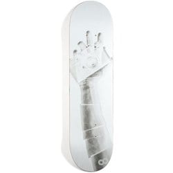 Skate Deck Hand White