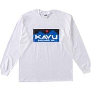 バラードロゴロングスリーブT 19821320010003 010 ホワイト Sサイズ [アウトドア カットソー メンズ]