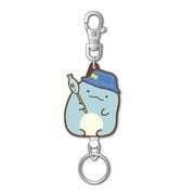 すみっコぐらし ラバーリールキーホルダー E：とかげ [キャラクターグッズ]
