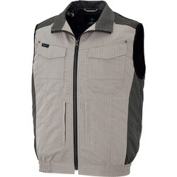 30697-003-SS 空調服用ベスト(空調服TM) シルバーグレー SS