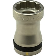 8NR-33B ナットランナー用ボール付ソケット 差込25.4mm 対辺6角33mm