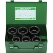 8WA-S6 インパクト セミロングソケット セット 差込角25.4mm 6pc