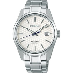 セイコー SEIKO 腕時計 メンズ SARX077 セイコー メカニカル プレザージュ プレステージライン コアショップ専用モデル PRESTIGE LINE Sharp Edged 自動巻き（6R35/手巻き付） ブルーxシルバー アナログ表示