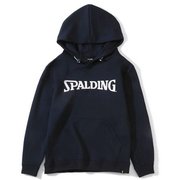 SJJ201770 [ジュニアプルオーバースウェットフーディー スポルディングロゴ ネイビー 160cm]