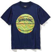 SJT201660 [ジュニアTシャツ ネオンマーブルボール ネイビー 150cm]