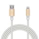 USB Type-A to Lightningケーブル 耐久仕様 MFI認証 アルミコネクタ 2.0m ゴールド MPA-UALPS20GD