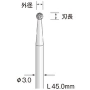 AD5910 電着CBNバー #120 φ5
