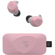 完全ワイヤレスイヤホン S-FIT Bluetooth対応 ピンク