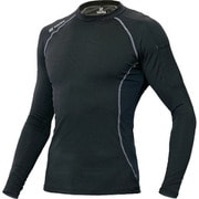 AZ10610-010-M [アイトス 冷感プリントコンプレスフィット長袖シャツ ブラック M]