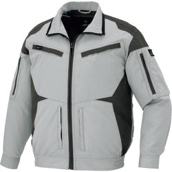 AZ30589-003-M [空調服用長袖ブルゾン シルバーグレー M]