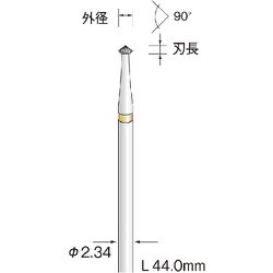 BC1706 超硬カッター ストレートカット φ1.2