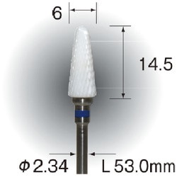 BC7022 セラミックカッター ミディアム φ6